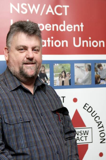 Independent Education Union NSW/ACT secretary John Quessy. Photo: Danielle Smith