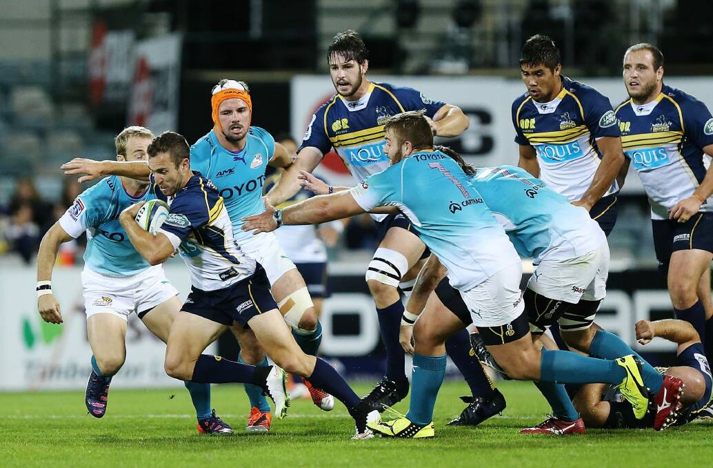 On fire: The Brumbies are on a 12-match winning streak at home. Photo: Getty Images