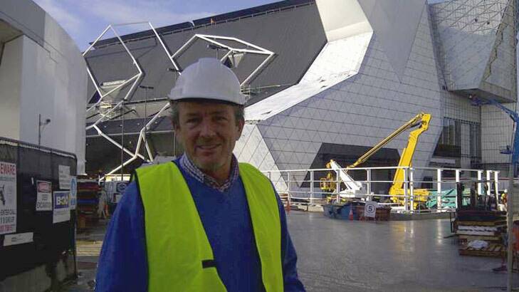 Perth Arena general manager David Humphreys has passed away, two months shy of the complex opening.