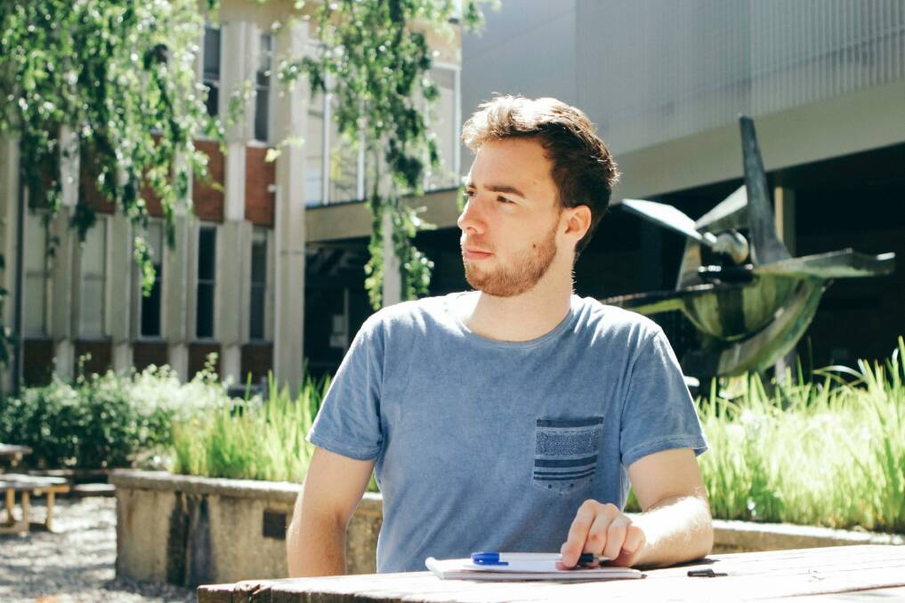 Recent ANU graduate Timothy Friel received an automated debt recovery notice from Centrelink and said relying on payments has taken a toll on his mental health. Photo: ANUSA
