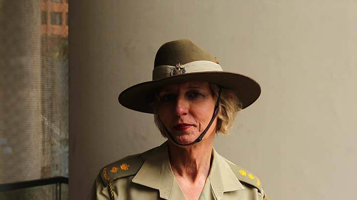 Lieutenant Colonel McGregor will feature on ABC's Australian Story next week. Photo: Tamara Dean