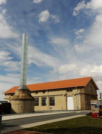 The Canberra Glassworks. formerly the Kingston powerhouse. Photo: Colleen Petch