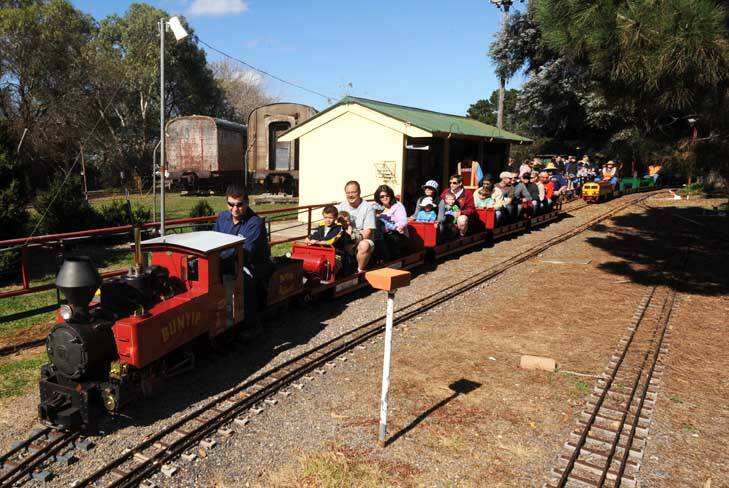 Reluctant move ... the Kingston Miniature Railway is being moved to Symonston to make way for development. Photo: Richard Briggs
