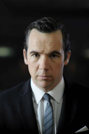 Actor Patrick Brammall stars as a young Rupert Murdoch in the mini-series, <i>Power Games</i>.