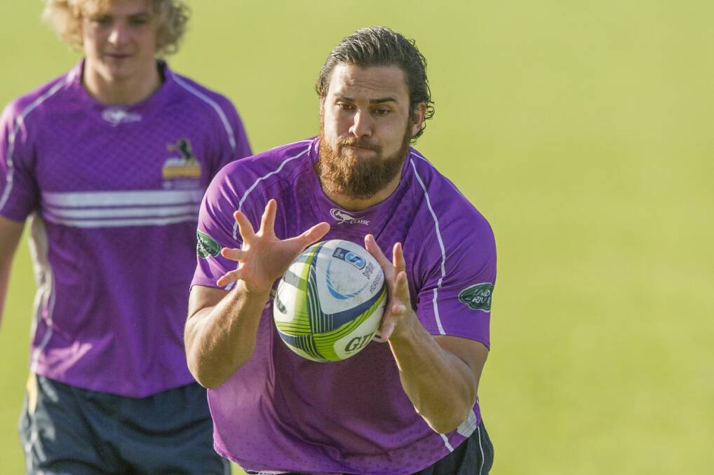 Jordan Smiler will quit the ACT Brumbies at the end of the season to play in France. Photo: Jay Cronan