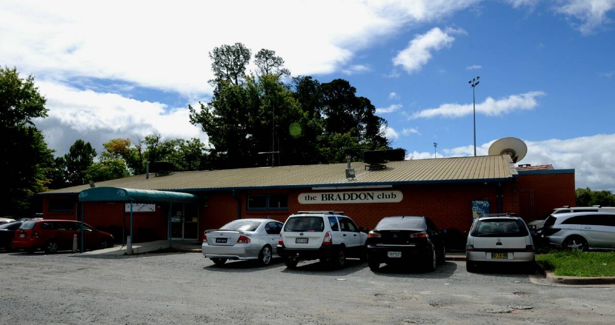 The Raiders club, in Braddon, paid $620,000 to remove community lease. Photo: Melissa Adams