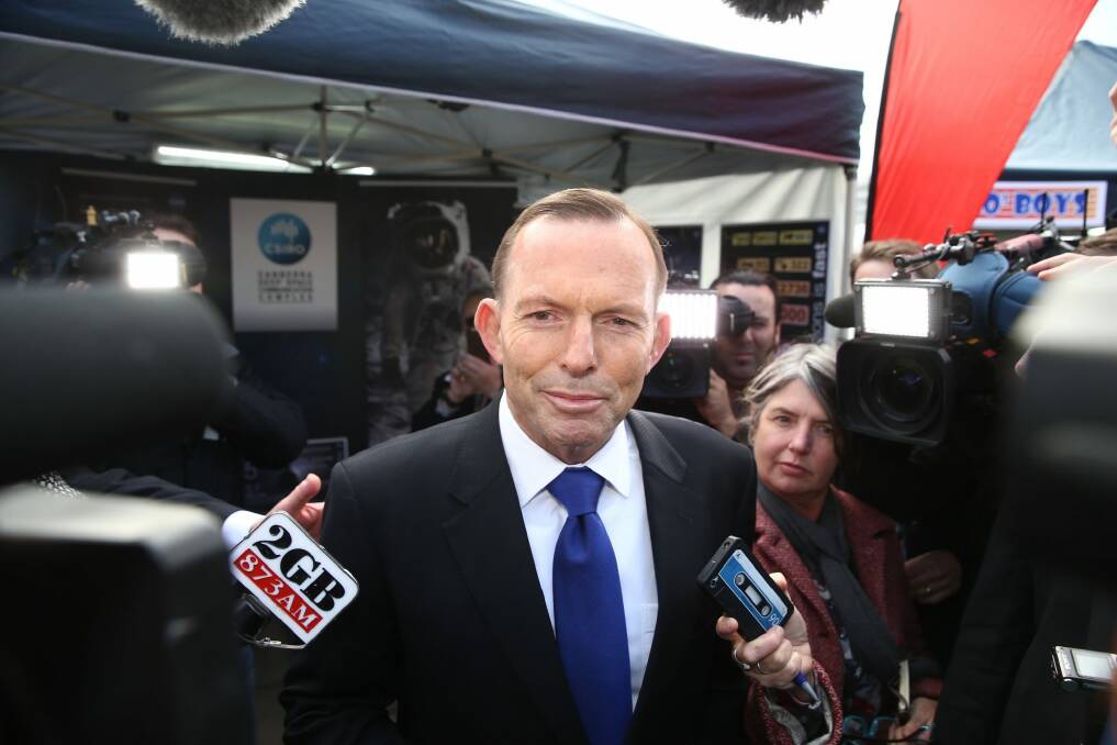 Prime Minister Tony Abbott: 'We have made a very clear decision that we aren't ever going to increase the taxes on super, we aren't ever going to increase the restrictions on super.' Photo: Andrew Meares