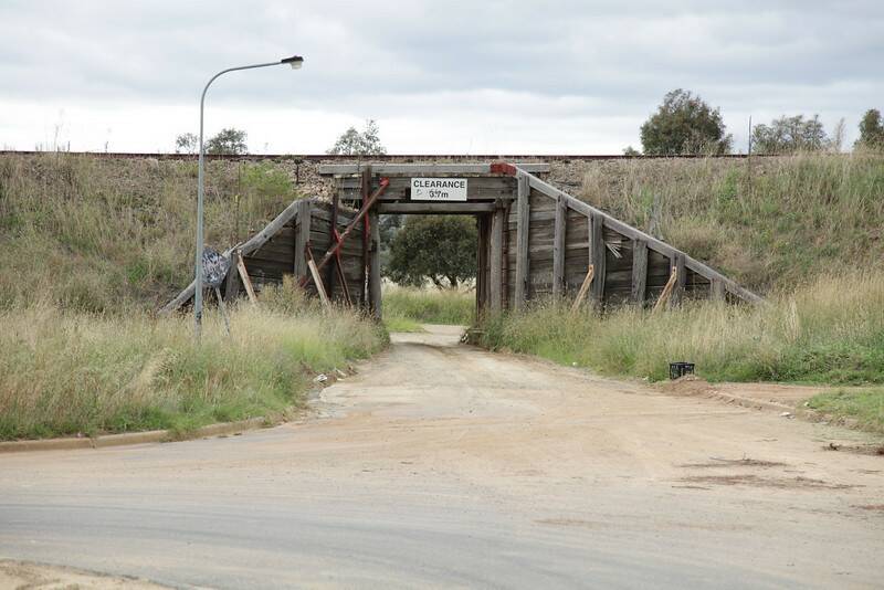The bridge, before it was demolished. Photo: Supplied