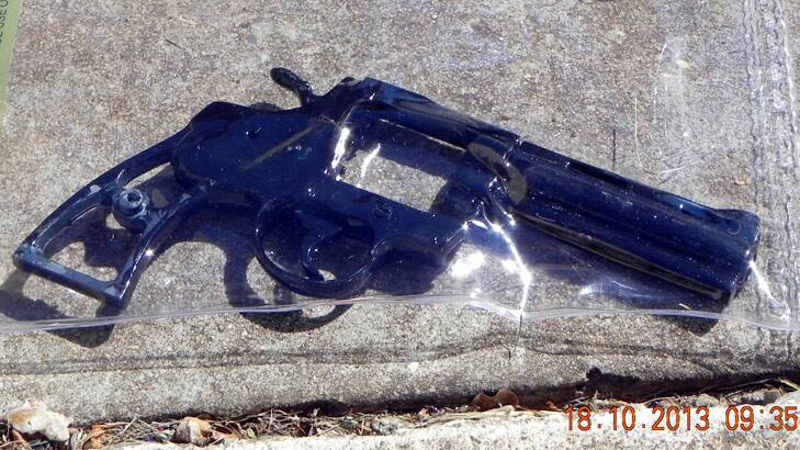 Police seized a firearm from the Narrabundah house. Photo: ACT Policing