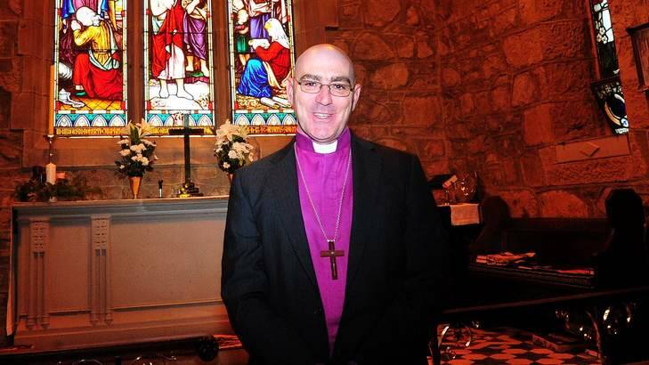 Anglican Bishop Stuart Robinson. Photo: karleen minney