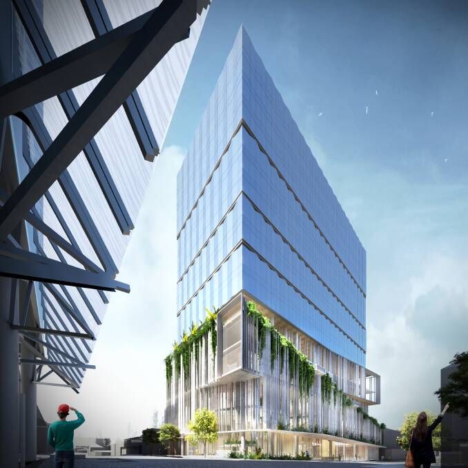The planned tower for 895 Ann Street, opposite previous development 900 Ann Street. Photo: Supplied