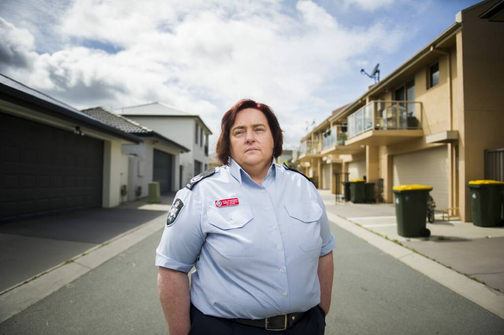 Growing challenges: Gungahlin officer-in-charge Donna Hofmeier.  Photo: Rohan Thompson