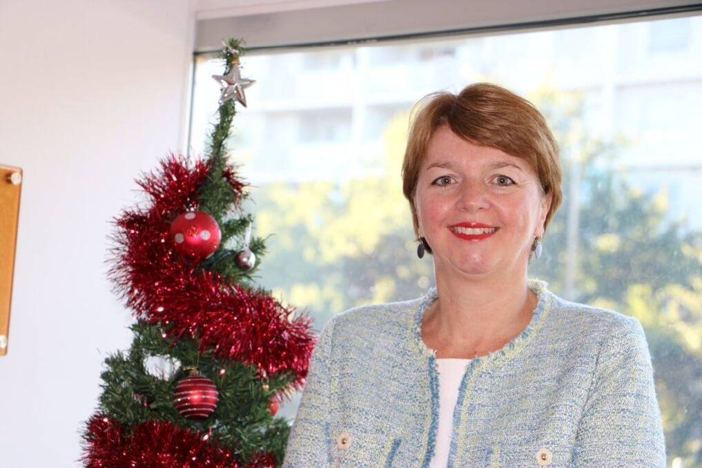 The ABC Giving tree has started accepting gifts for distribution by Marymead.Pictured is Marymead CEO Camilla Rowland
 Photo: supplied