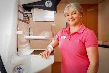Breast Screen ACT mammogram technician Melissa Maher. Photo: Katherine Griffiths