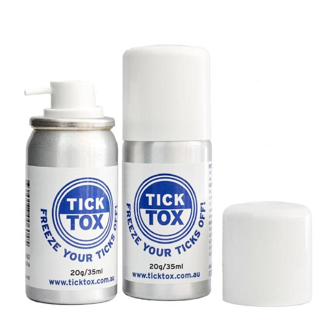 Tick Tox was created by Peggy Douglass who was fed up with finding ticks,  Photo: Supplied 