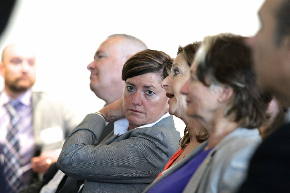 Christine Forster at an event in support of same sex marriage in Sydney earlier this month.  Photo: Ben Rushton