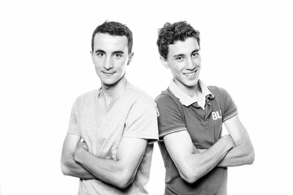 Omar and Saad Al Kassab, who escaped the Syrian Civil War, will be among the speakers at TEDxCanberra in September. Photo: Supplied