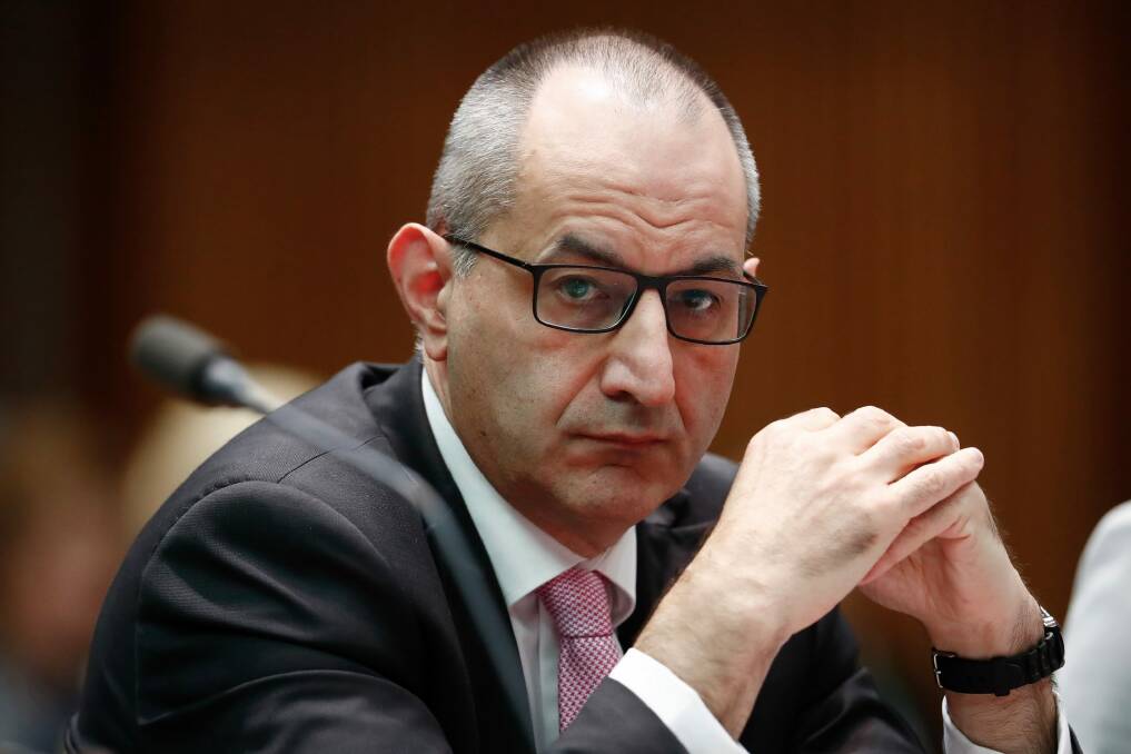 Michael Pezzullo was named the boss of the new Home Affairs mega department. Photo: Alex Ellinghausen