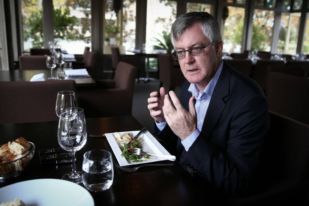 Dr Martin Parkinson, secretary of the Department of the Treasury, has issued a warning to public servants.  Photo: Alex Ellinghausen