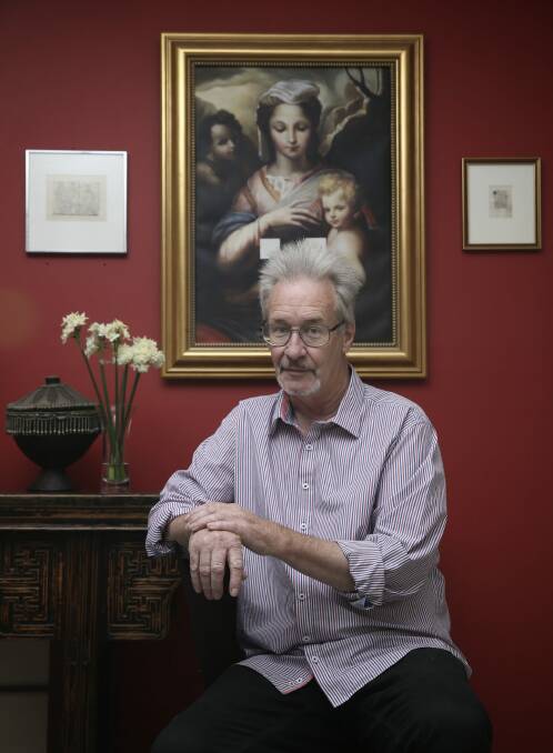 Canberra author Mark Henshaw has one a $40 000 Copyright Agency Fellowship Photo: Andrew Meares