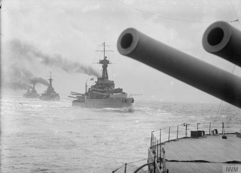 WW1 British warships.
