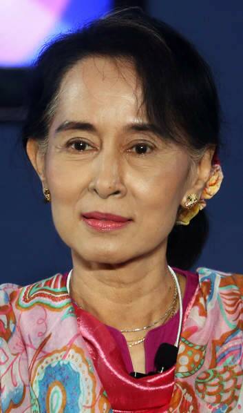 Aung San Suu Kyi, Myanmar's opposition leader, is set to visit Canberra in December. Photo: Dario Pignatelli