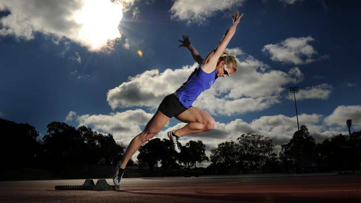 Melissa Breen has the ability to become a great 200-metre runner according to Australian great Melinda Gainsford-Taylor Photo: Colleen Petch