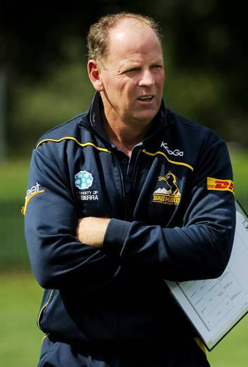 Disappointed: Brumbies coach Jake White. Photo: Colleen Petch