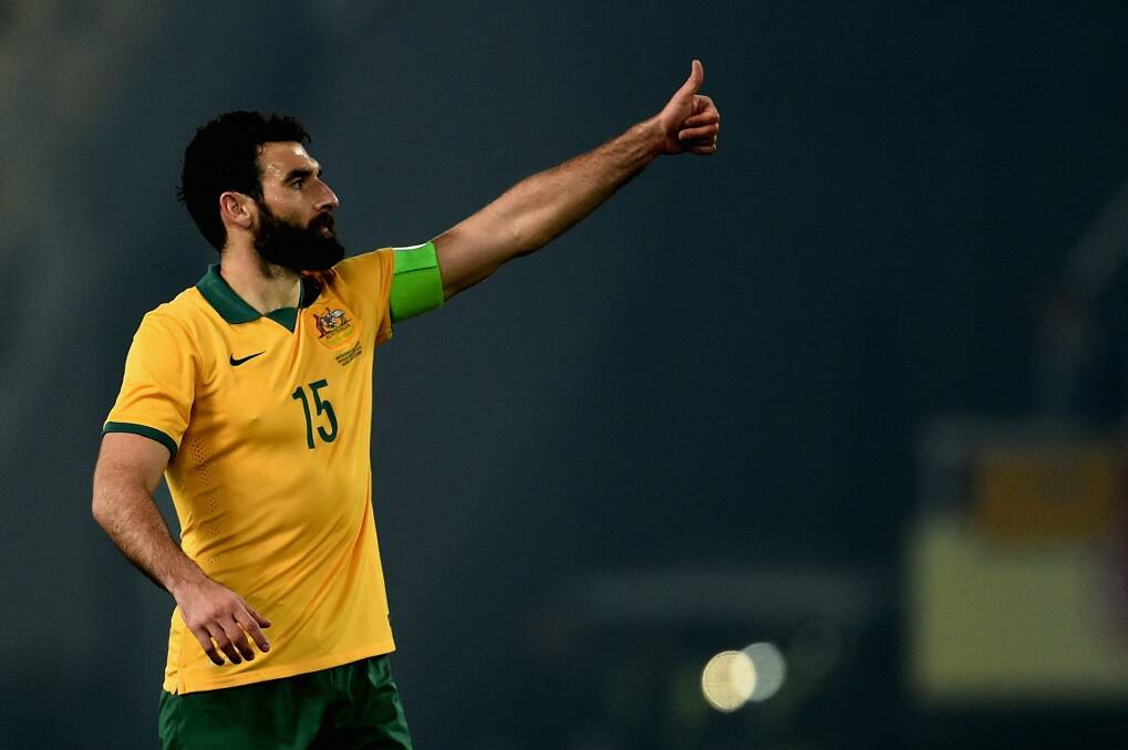 Socceroos captain Mile Jedinak.  Photo: Getty Images