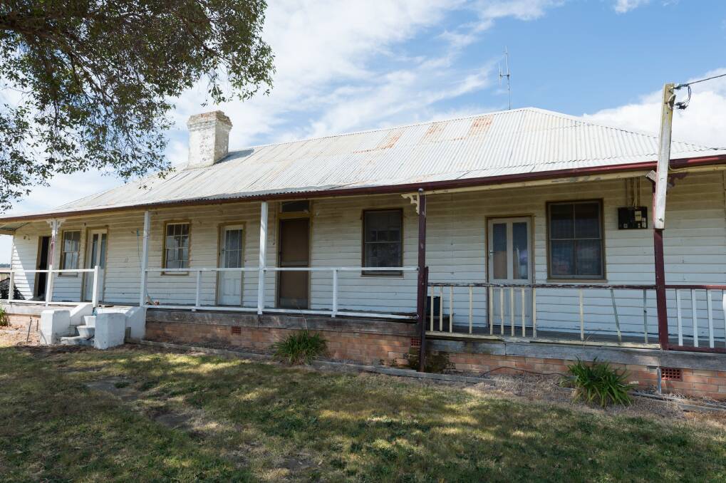 Toad and Mandy's dilapidated homestead at Candelo before the renovation. Photo: Supplied