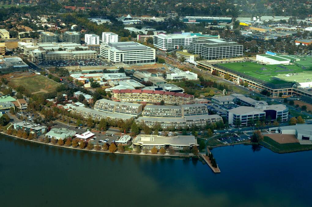 Allowing the University of Canberra to develop non-student housing, offices and shops will undermine Belconnen Town Centre, property developers and planners say.  Photo: Gary Schafer 