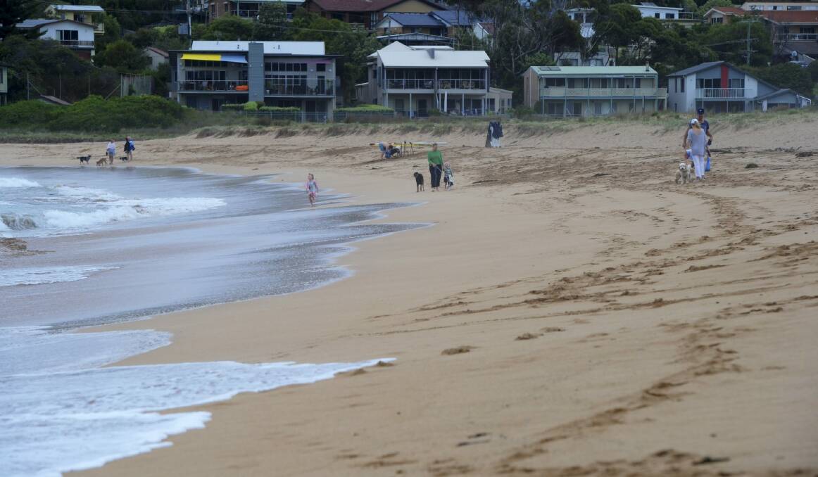 Homes and apartments in south coast beachside towns, such as Malua Bay, have become popular on accommodation sharing website Airbnb.  Photo: Graham Tidy