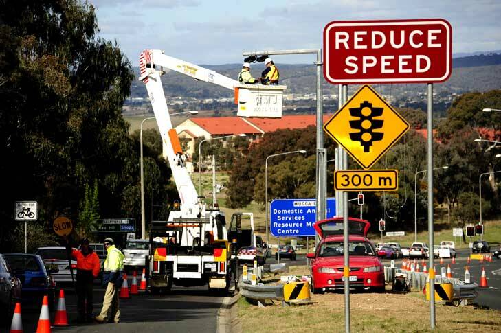 Roll out ... point-to-point speed cameras on Hindmarsh Drive will be switched on by the end of February. Photo: Stuart Walmsley