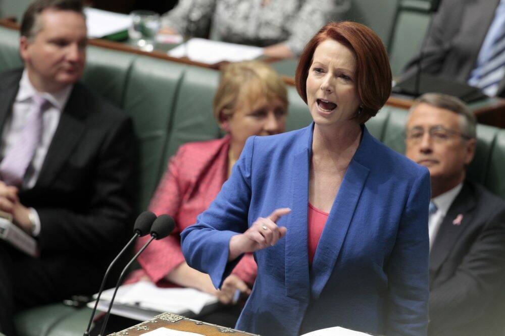 Even defenders of Julia Gillard's government say that passed bills is an incomplete measure of a parliament. Photo: Andrew Meares