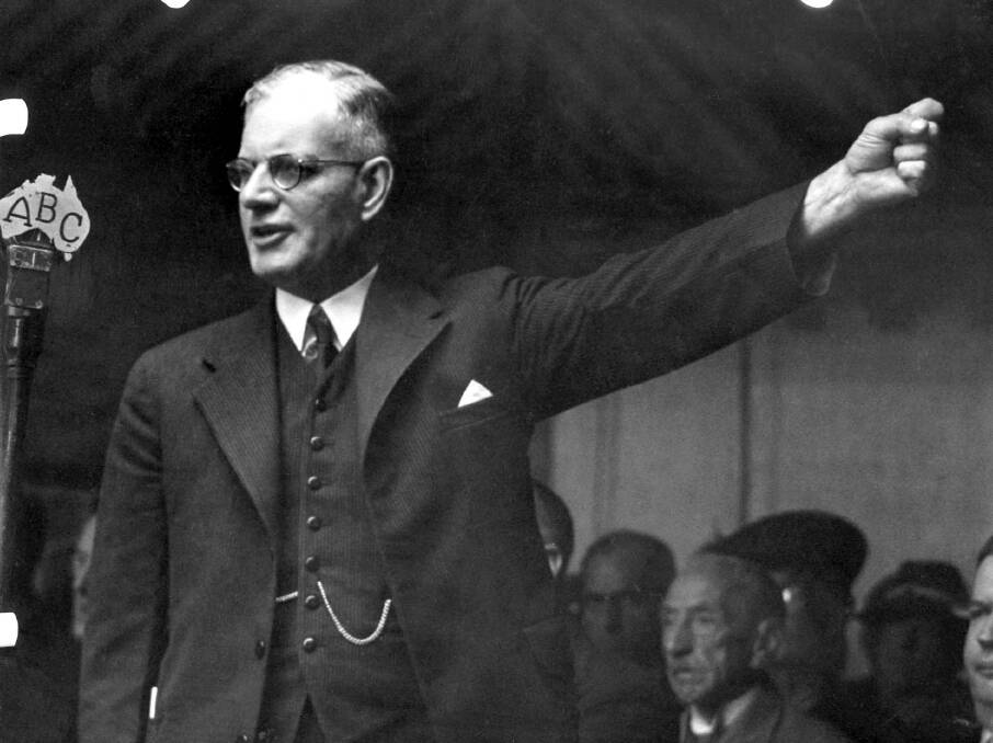 John Curtin: An anxiety-ridden recovering alcoholic who became Australia's great wartime prime minister. Photo: Supplied