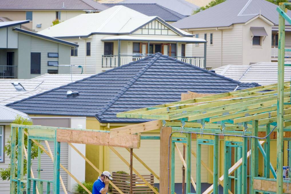 Housing finance led the way for the ACT to keep its rank as the third top economy in the June quarter. Photo: Glenn Hunt