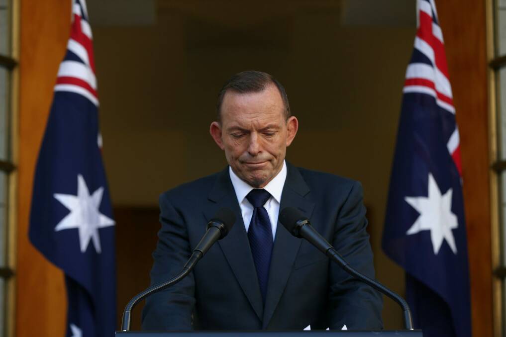 Tony Abbott brought back hard, tough, vicious and highly personalised politics. It came at a significant cost. Photo: Alex Ellinghausen