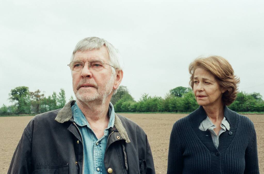 Tom Courtenay and Charlotte Rampling in <i>45 Years</i>. Photo: supplied