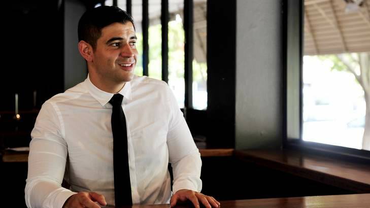 UC graduate Xavier Galarza graduated with first class honours from a Bachelor of Philosophy and will continue his study a PHD  in Latin American Politics. Photo: Jay Cronan