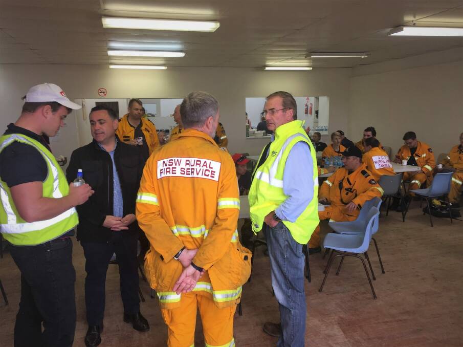 Emergency services personnel and the Queanbeyan-Palerang Regional Council continue to play a big part in the recovery efforts after the Carwoola fire. Photo: Kimberley Le Lievre