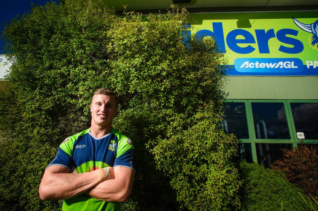 Raiders star Jack Wighton is now the subject of a Canberra police investigation. Photo: Sitthixay Ditthavong