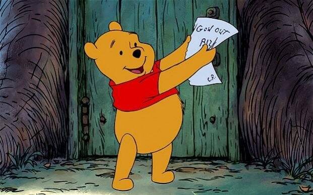 Winnie the Pooh has fallen foul of the Chinese Government's internet firewall. Photo: Supplied