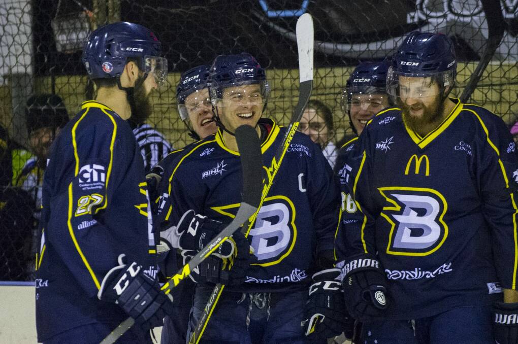 The Canberra Brave will use injuries as inspiration for their AIHL season. Photo: Rohan Thomson