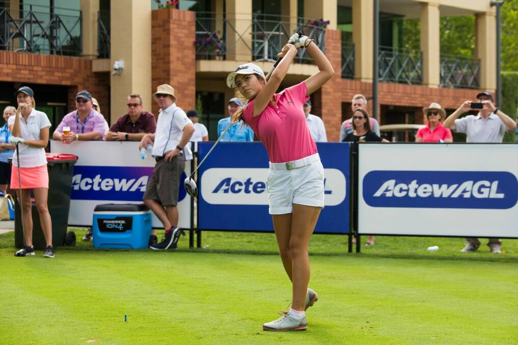 Isabelle Hawes got a chance to play in the Canberra Classic last year. Photo: Tristan Jones