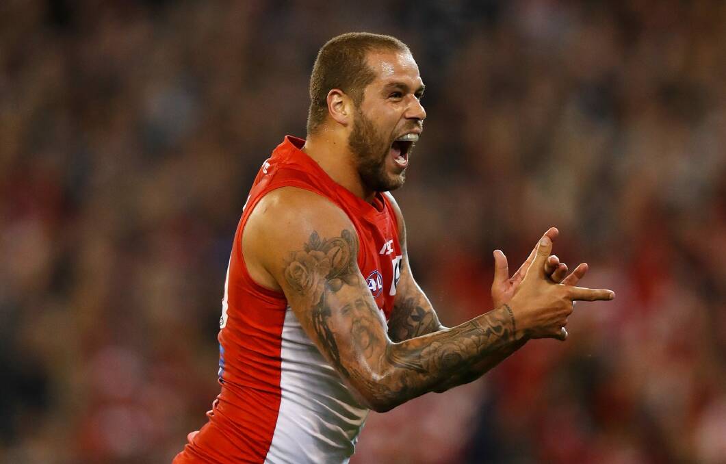 READY: Lance Franklin is aiming for his first premiership since joining the Swans. Photo: Getty