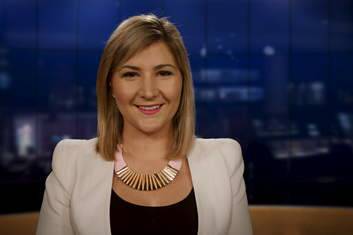 Gabrielle Adams from WIN Television - bound for Sydney.