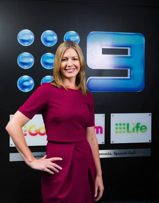 Nine time: Vanessa O'Hanlon is the new regional presenter of Nine News for the ACT and NSW.  Photo: Developing Agents