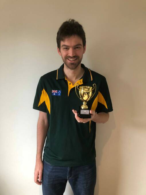 Michael Logue, who was part of the Australian team that came second at the Asian Quizzing Championships Photo: Supplied
