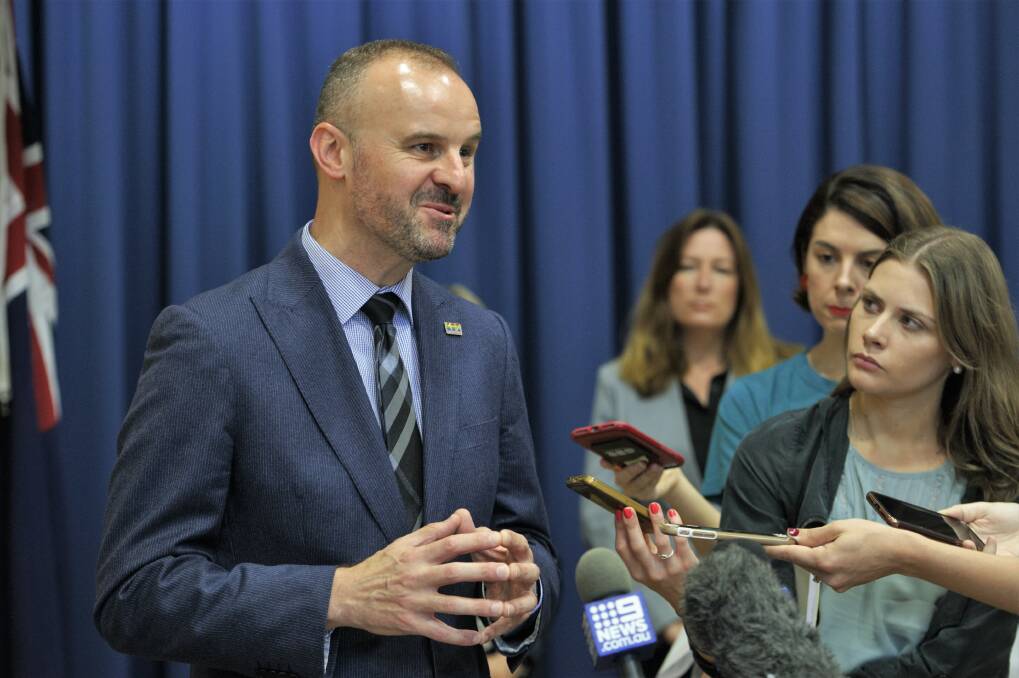 ACT Chief Minister Andrew Barr's tax reforms have increased the overall own-source tax revenue the government receives.