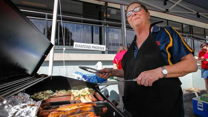 Charities and sporting clubs in the ACT are being forced to turn volunteers into food safety supervisors at barbecues. Photo: Katherine Griffiths